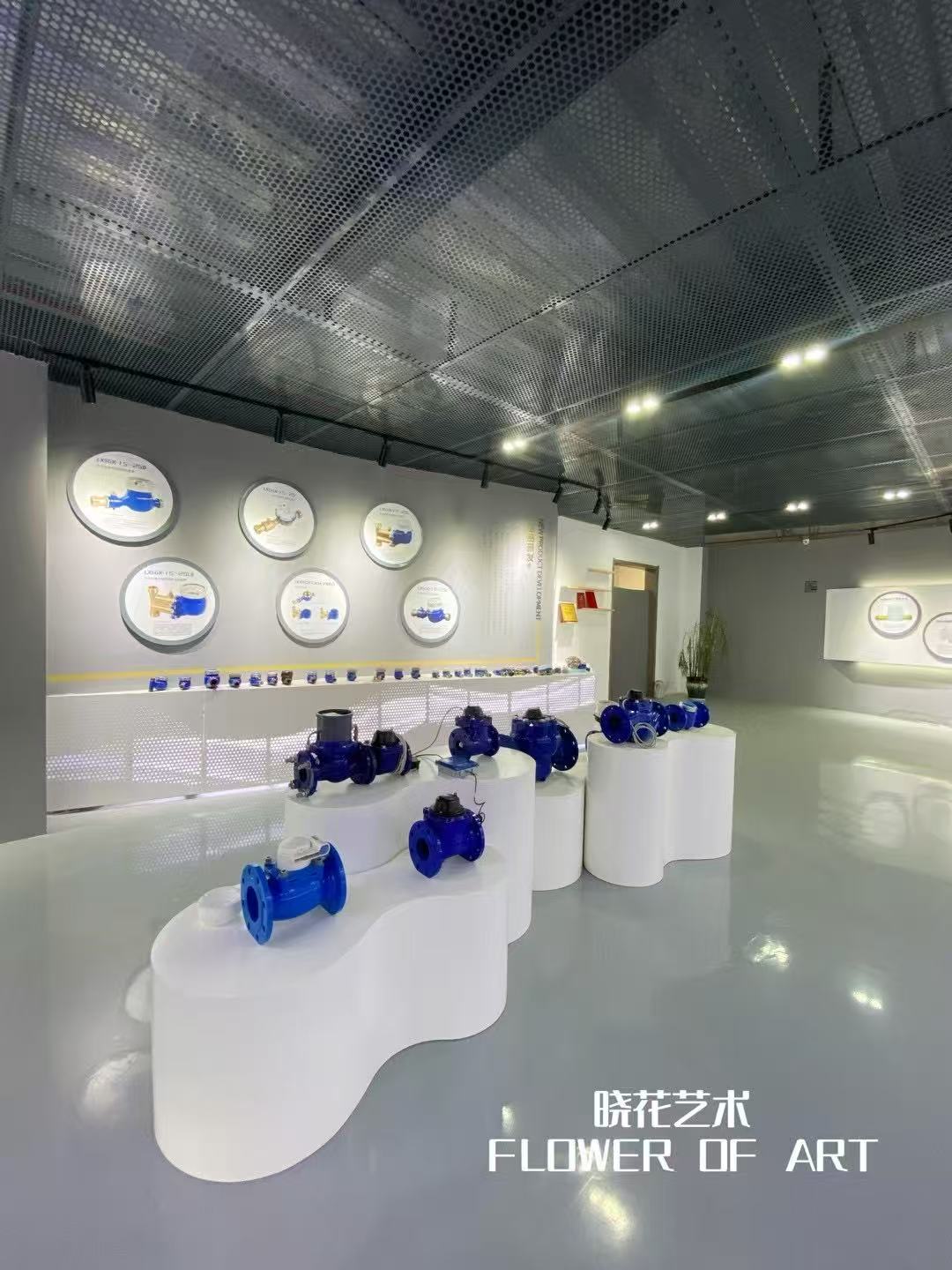 臨沂市水表廠 展廳設(shè)計施工
