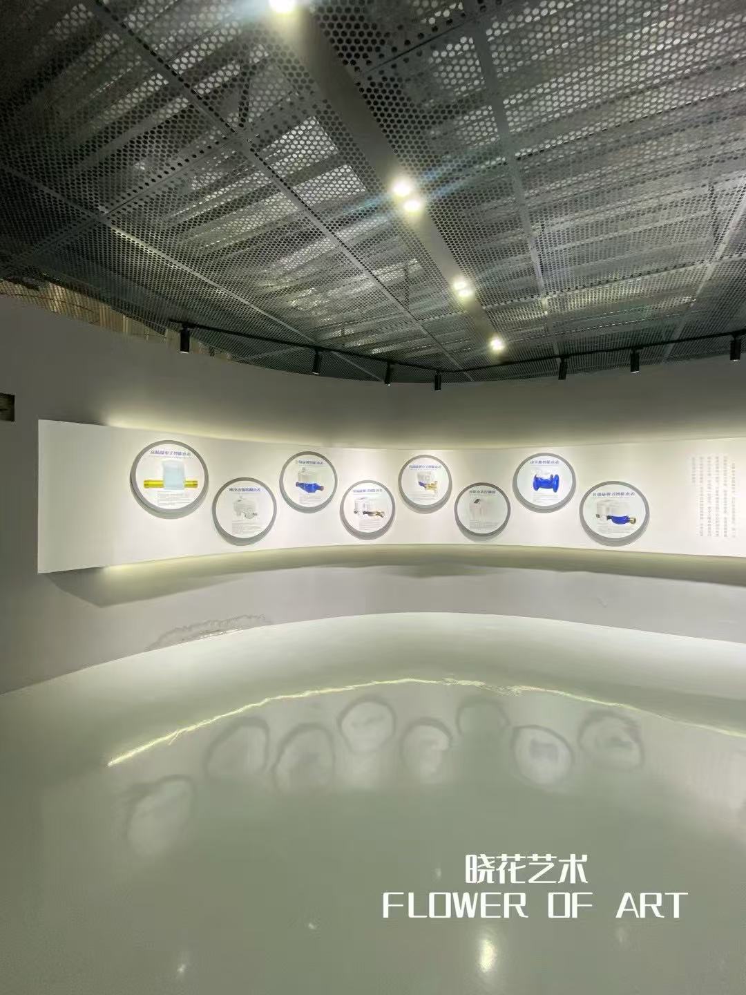 臨沂市水表廠 展廳設(shè)計施工