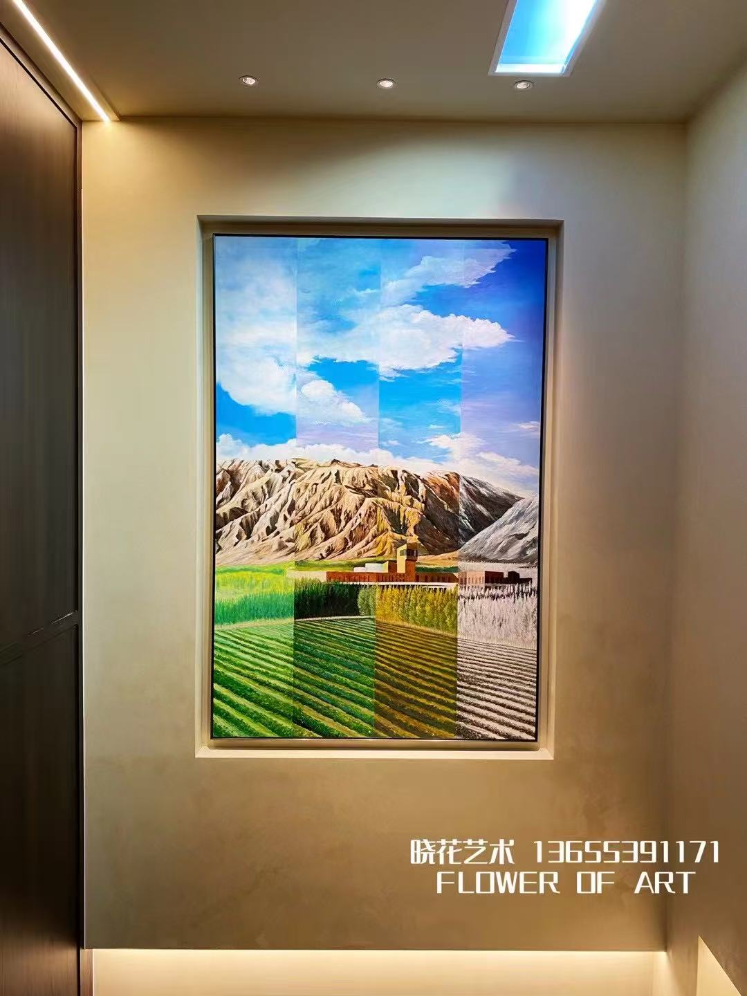 天塞酒莊空間裝飾繪畫