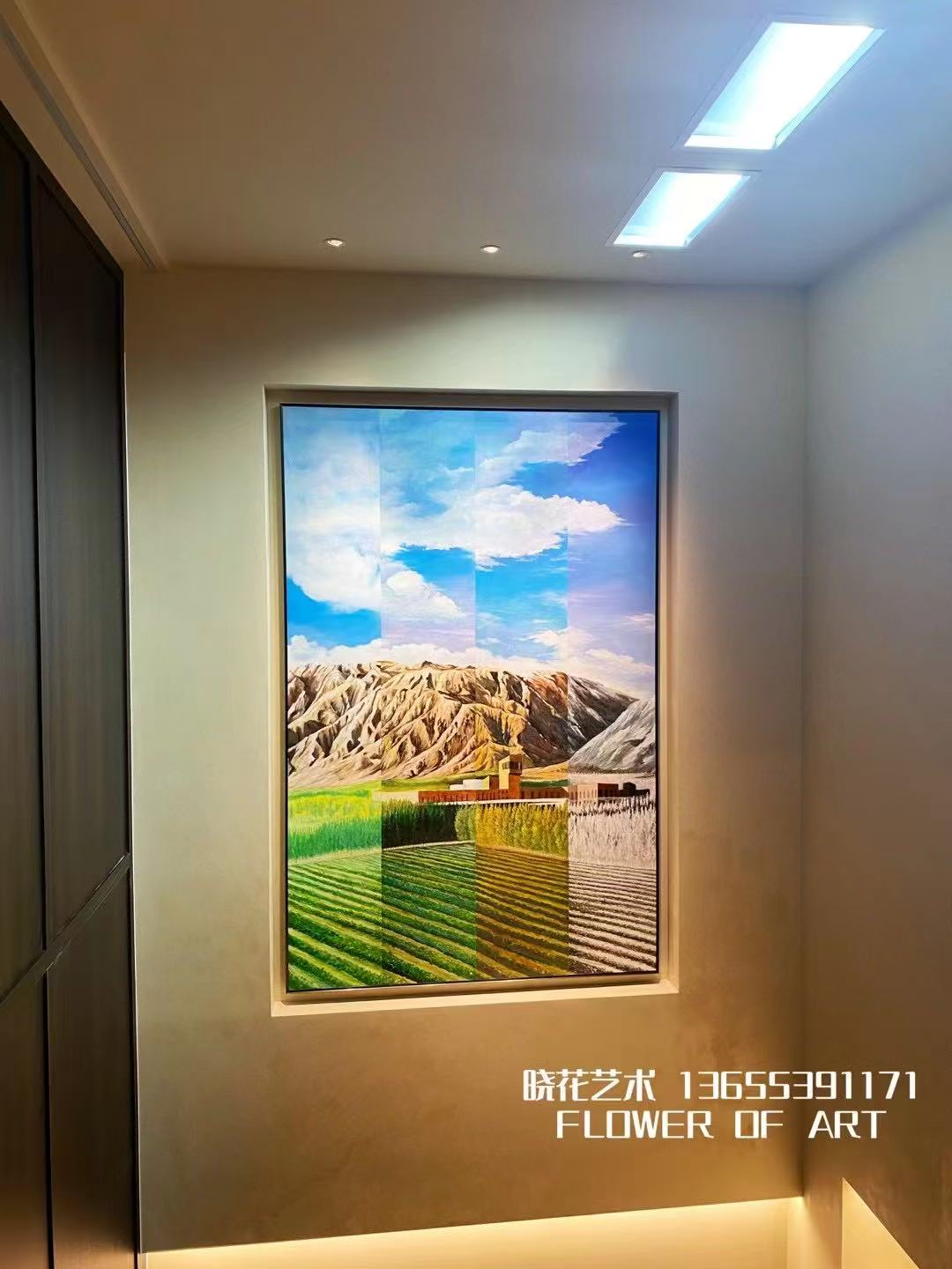 天塞酒莊空間裝飾繪畫